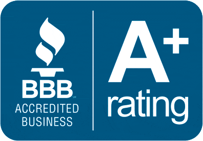 BBB Accredited Business with A+ rating