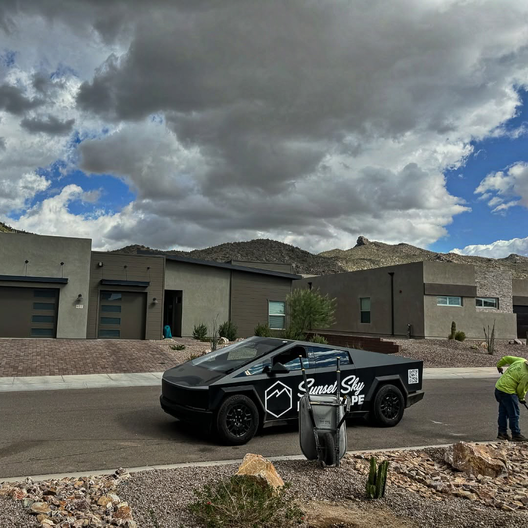 Desert landscape design