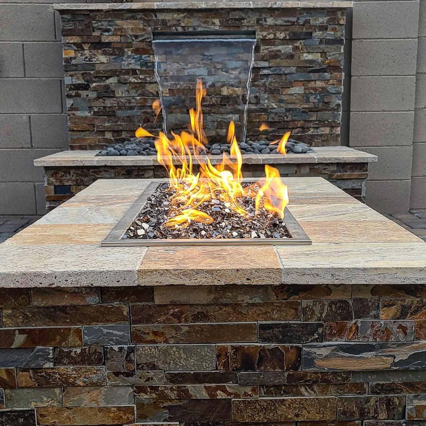 Custom hardscape project
